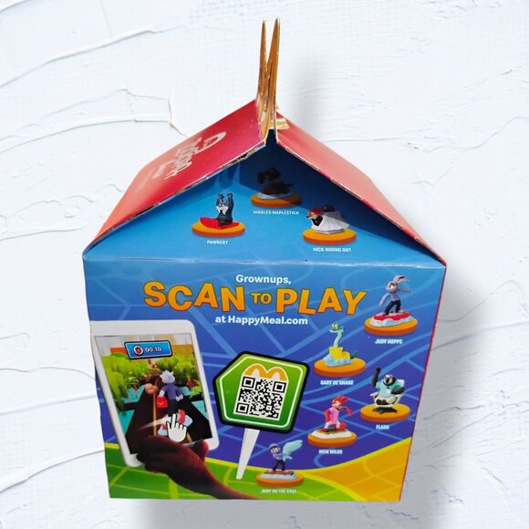 2025 Zootopia 2 McDonalds Happy Meal Box EMPTY BOX ONLY - Picture 2 of 7